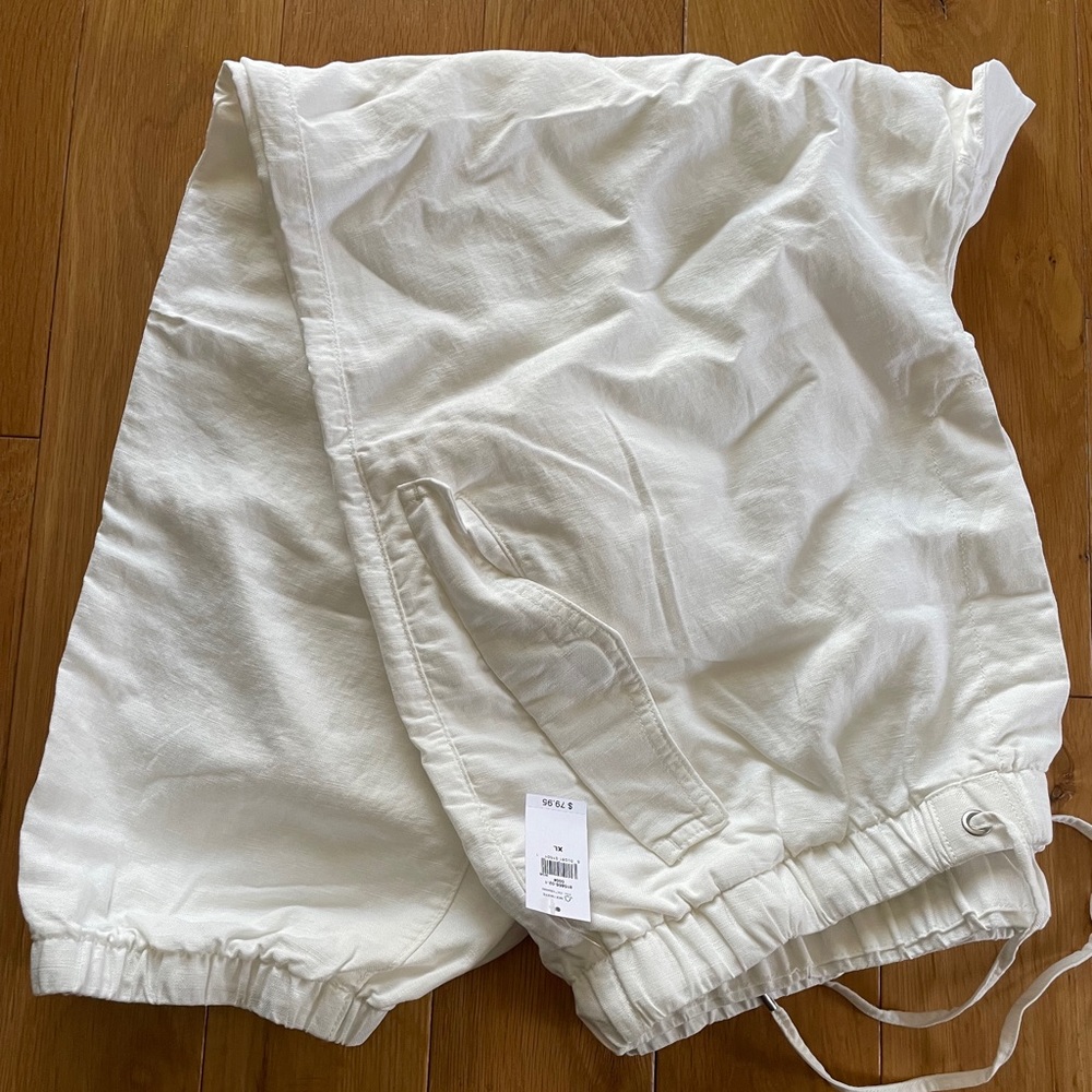 Gap Linen/cotton Utility Pants NWT
